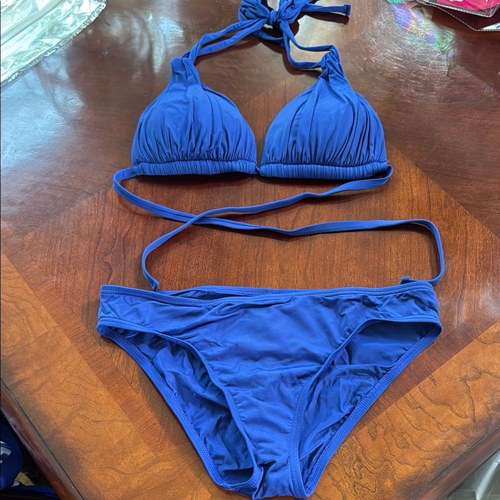 La Blanca Blue Bikini Set